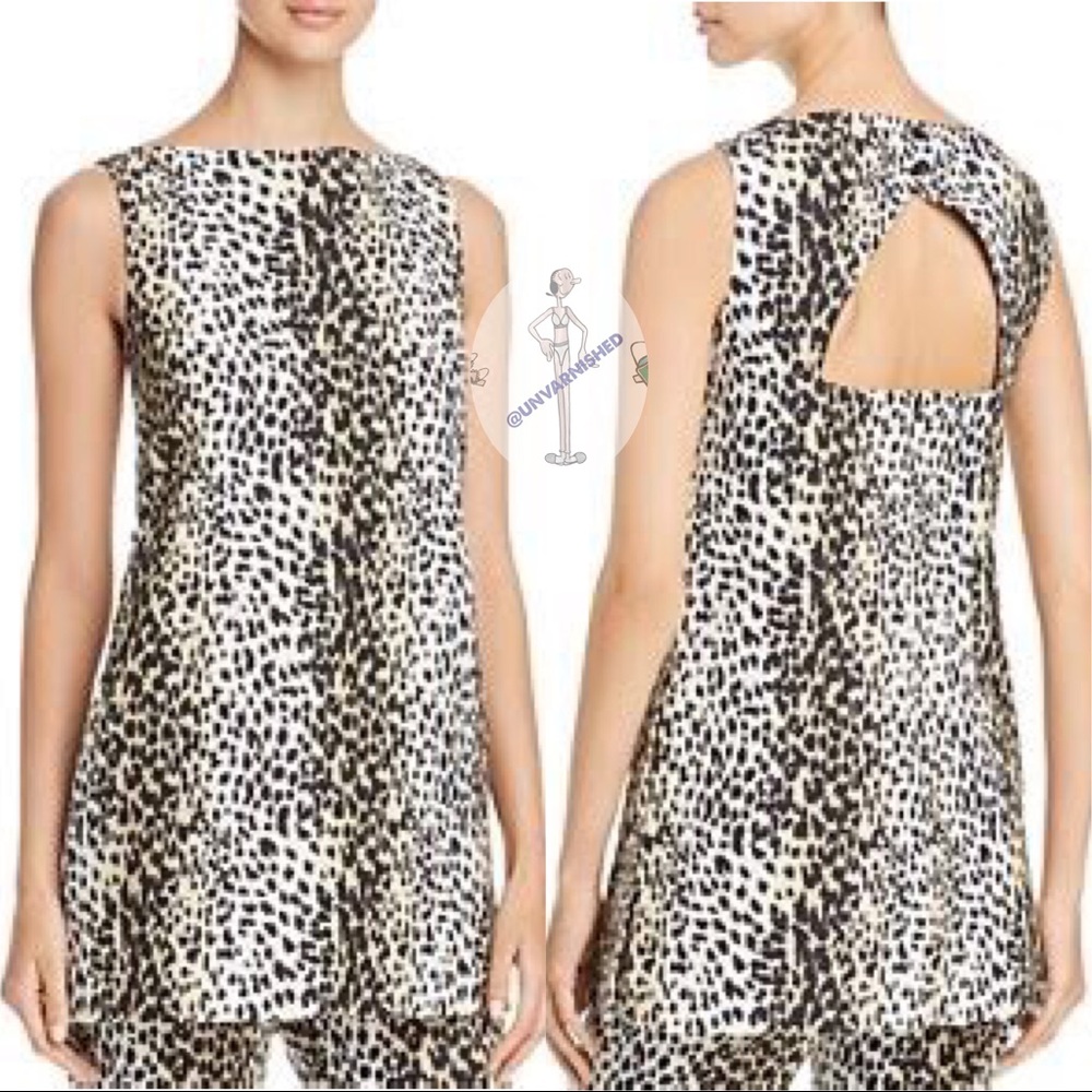 Weekend MaxMara Couture Animal Print Tunic Dress - Picture 2 of 7